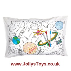 Colour in Space Explorer Pillowcase